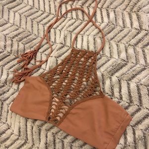 Acacia Panama Swim Top in Topless